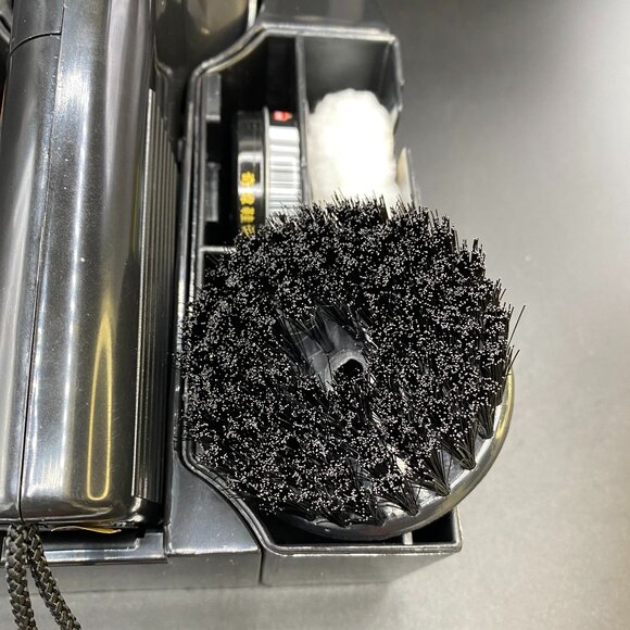 Vintage 90s Claybrooke Automatic 2 Speed Shoe Polisher w/ Organizer Case VTG - Picture 10 of 11